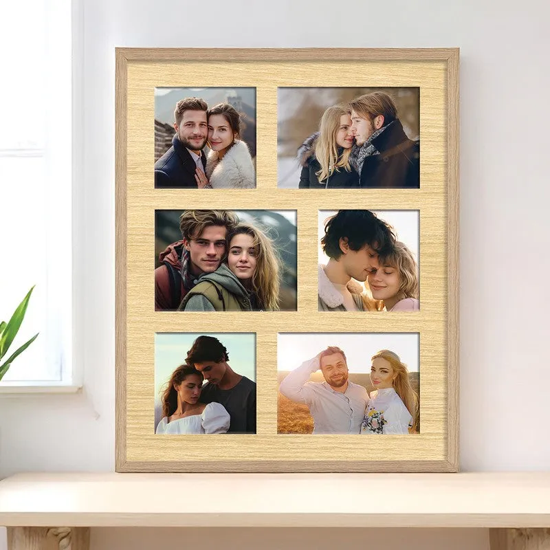 Forever Collage Photo Frame - Beige media 1