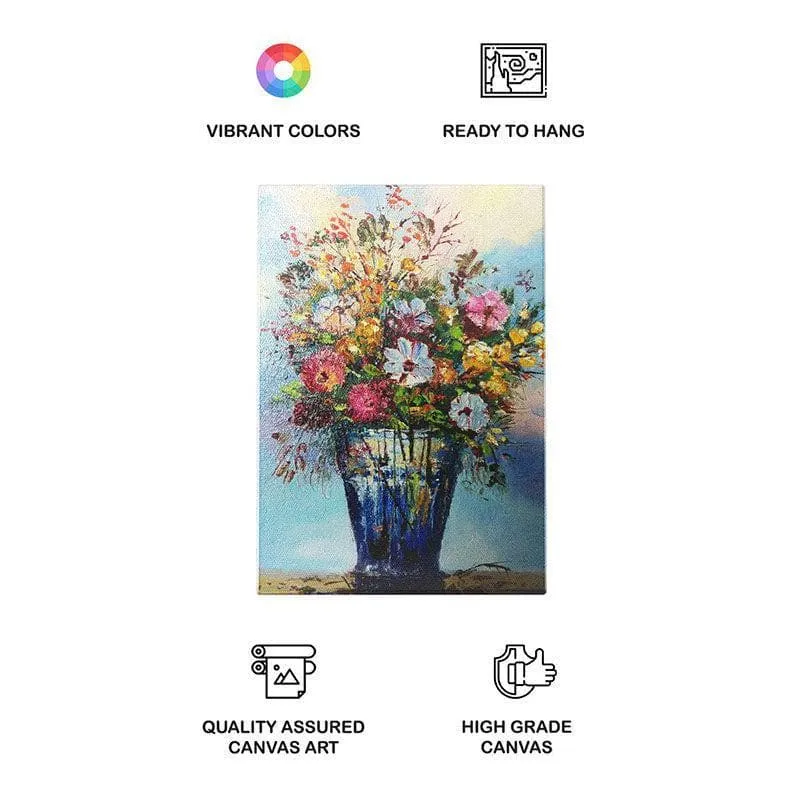Flower In Vase - Gallery Wrap media 4