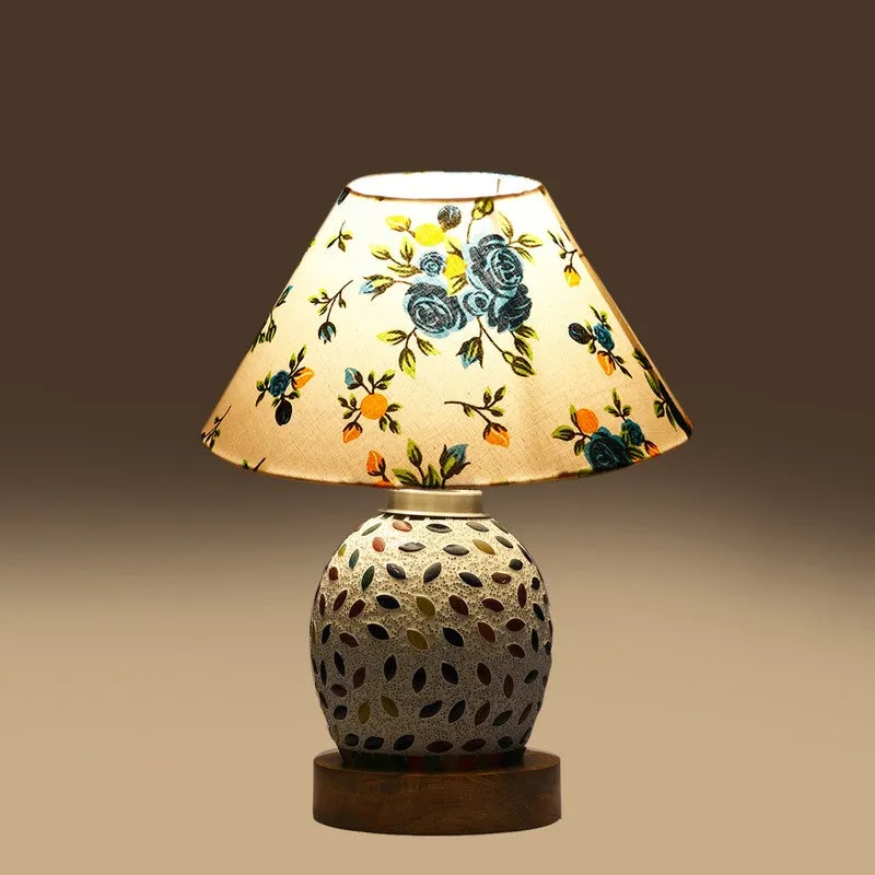 Elyra Fleur Wooden Table Lamp - Multicolor media 7