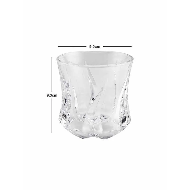Surreal Old Fashioned Glasses (280 ml ) - Set of Six media 5