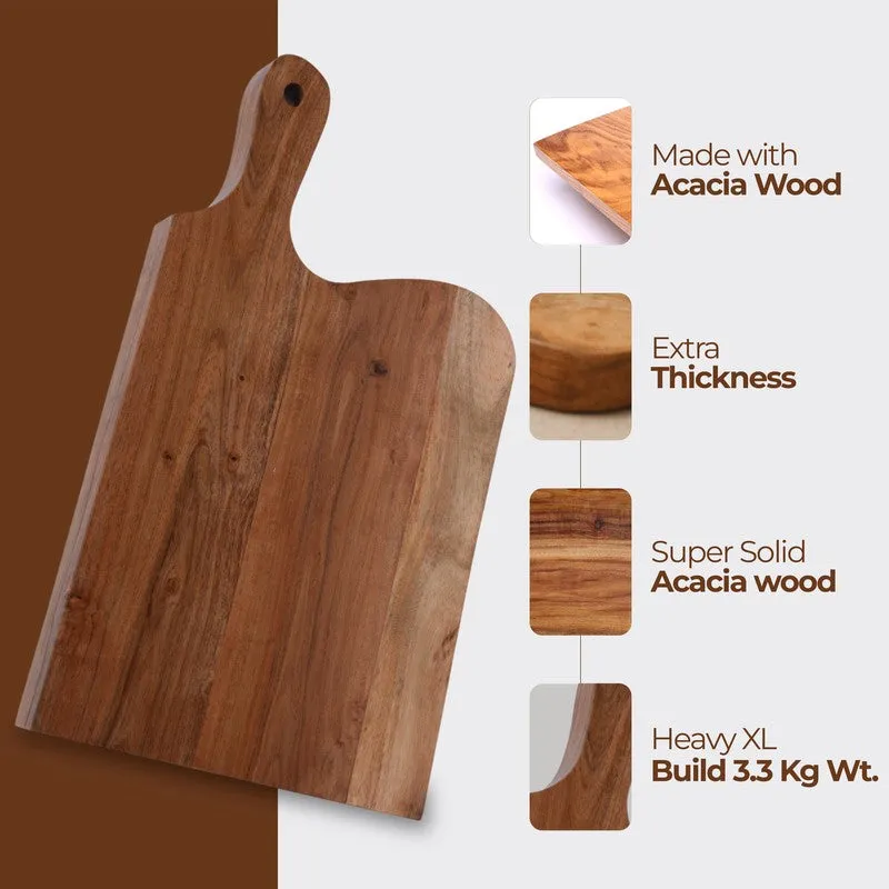 Auronis Boho Acacia Wood Chopping Board media 6