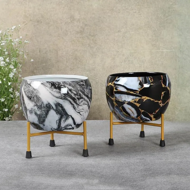 Starry Silk Planter - Set Of Two media 3