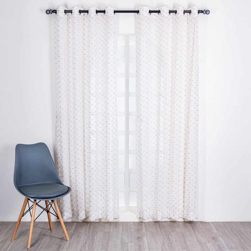 Nyrella Creative Weave Curtain - Set Of Two media 3