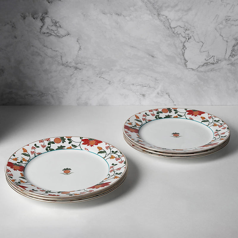 India Circus Parisienne Bone China Dinner Set - 20 Piece Set media 5