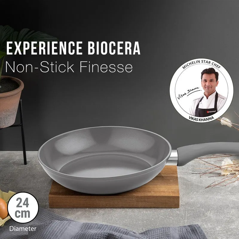Wellberg Matte Finish Ceramic Coating Frying Pan media 9