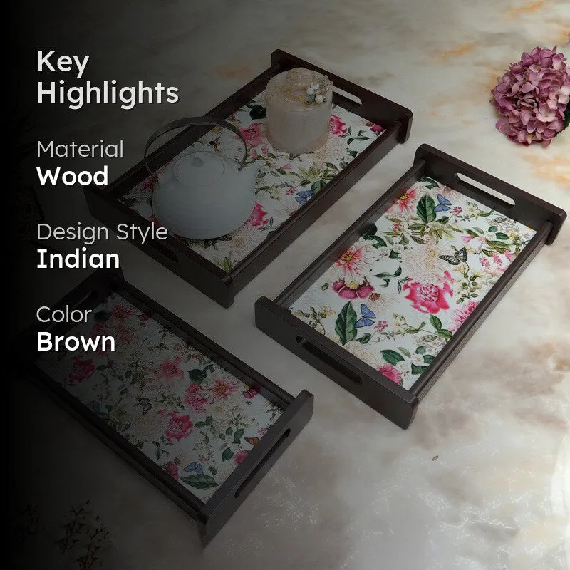 Orbyn Wooden Serving Tray - Set Of Three media 2
