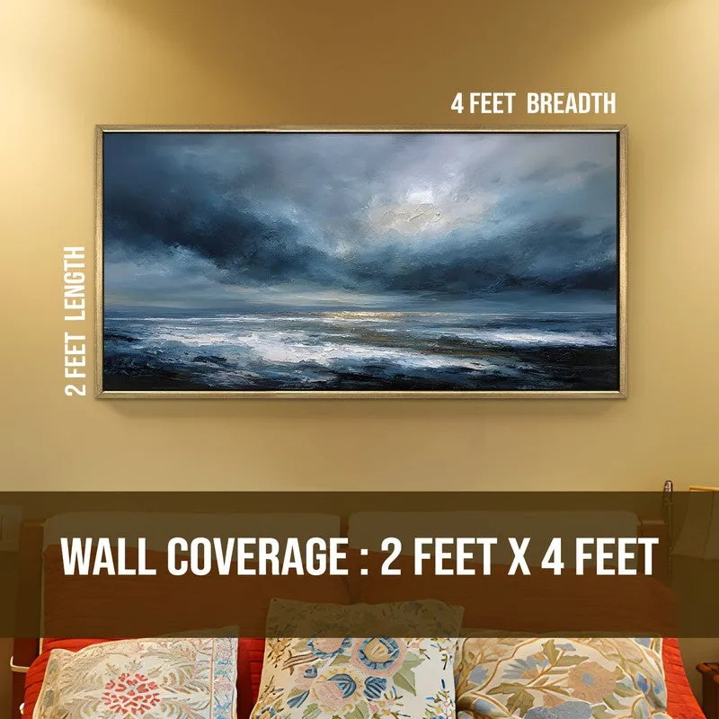 Nocturne Waves Canvas Wall Art media 9