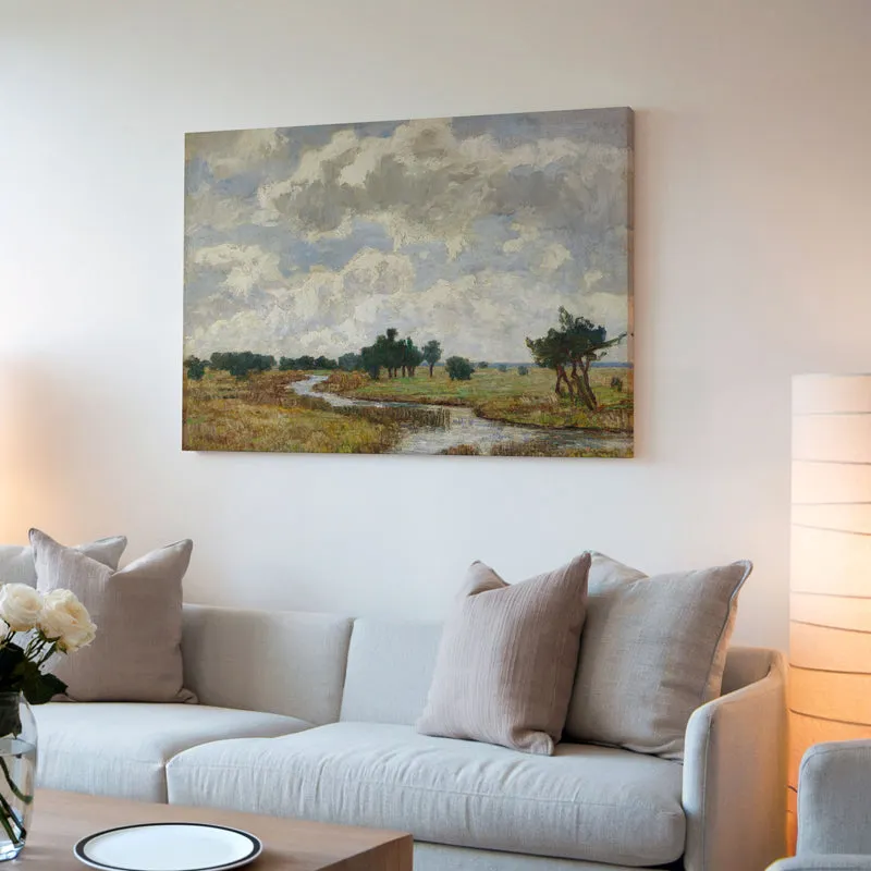 Cloudy Glade Wood Wall Art media 4