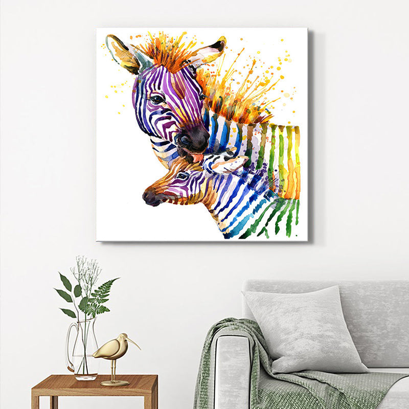 Wildlife Zebra Wall Painting