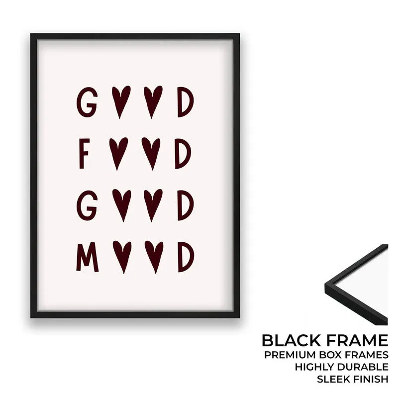 Kitchen Quotes Archival Canvas Wall Art - Black media 8