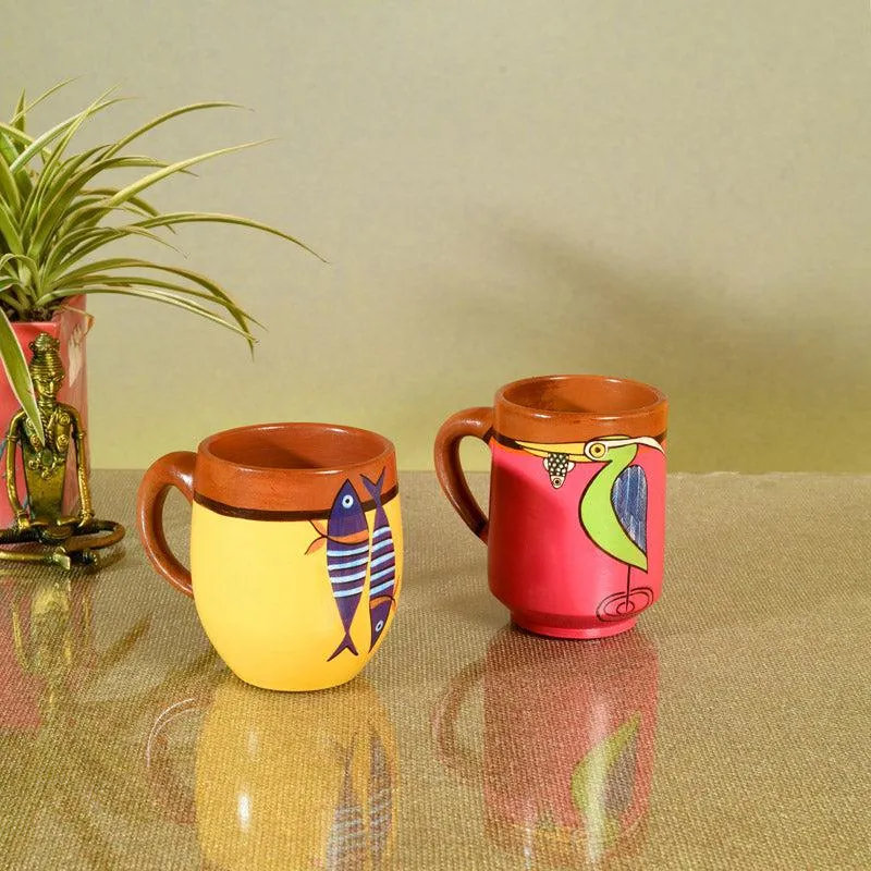 Infantboy Terracotta Tea Cup (175 mL Each) - Set of Two media 1