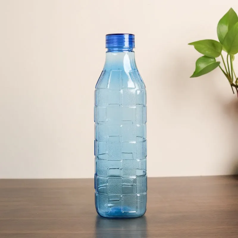 PureGrid Blue Clear PET Bottle (1000 mL Each) - Set Of Four media 4