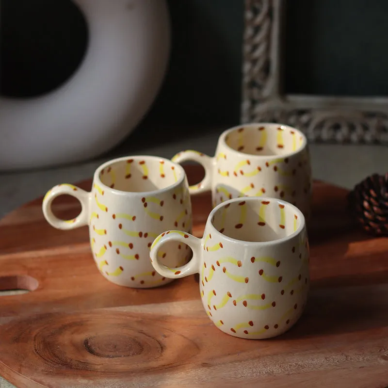 Manuele Ceramic Coffee Ceramic Coffee Mug (250 mL) media 3
