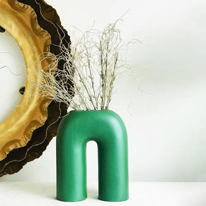 Ziska U Vase - Green media 1