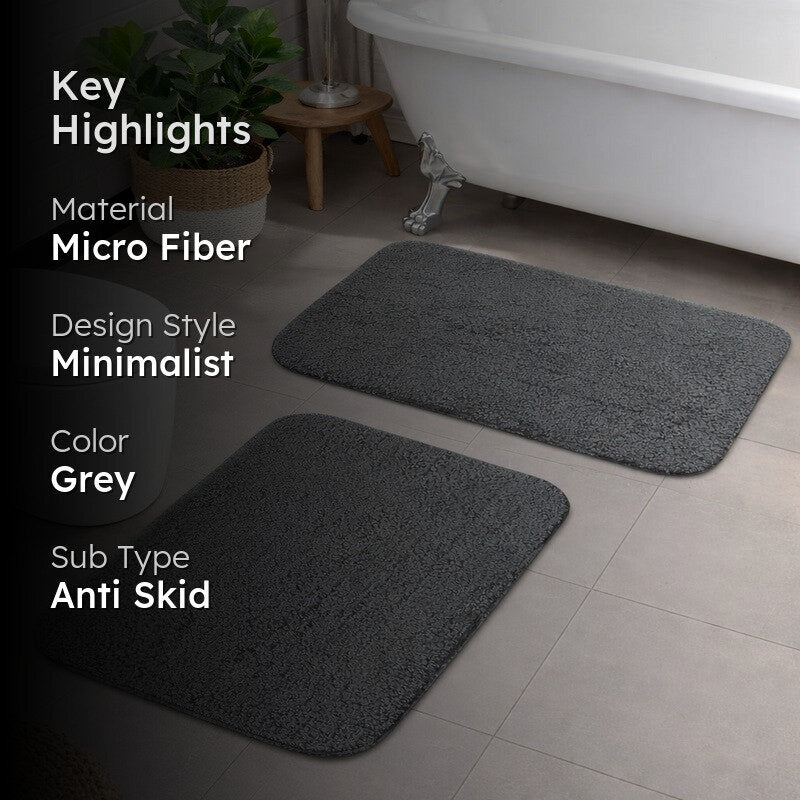 MonoSoft Antiskid Bath Mats - Set Of Two media 2