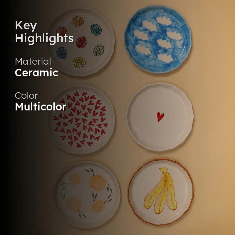 Adelaide Snack Plate - Set Of Six media 2