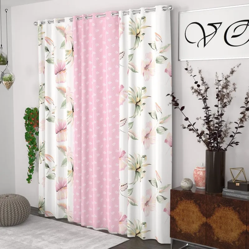 Bloom Petal Aura Curtains - Set of Three media 3