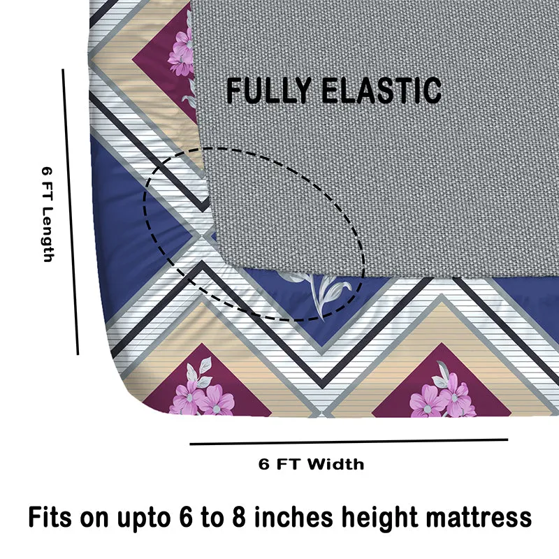 Enid Fitted Microfiber Microfiber Bedsheet - 150 GSM media 6