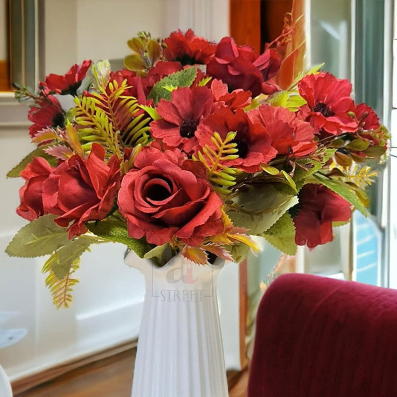 Edelle Rose Artificial Flower Sticks - Set Of Two media 3