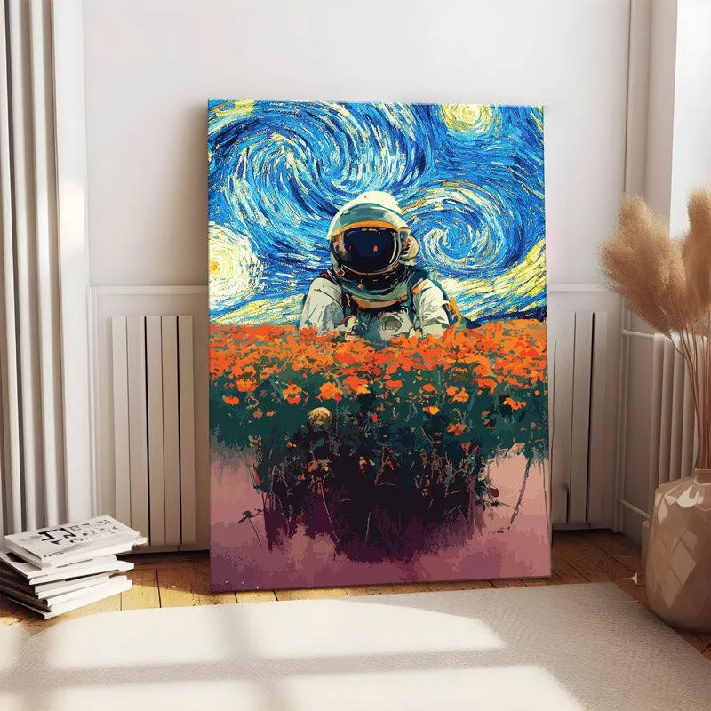 Abstract Astra Garden Wall Painting media 2