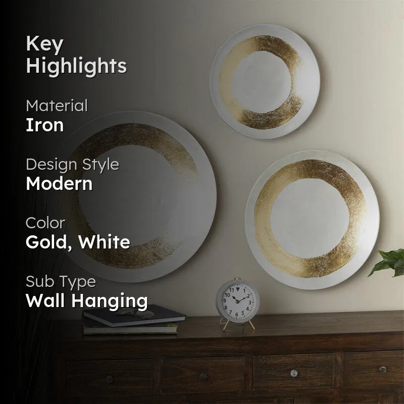 Circle & Void Wall Plate - Set Of Three media 2
