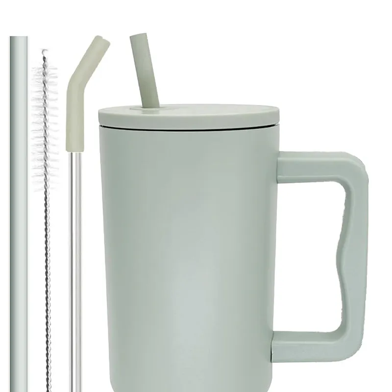 Hydra Boost Stainless Steel Tumbler (1200 ML) - Pistachio media 4