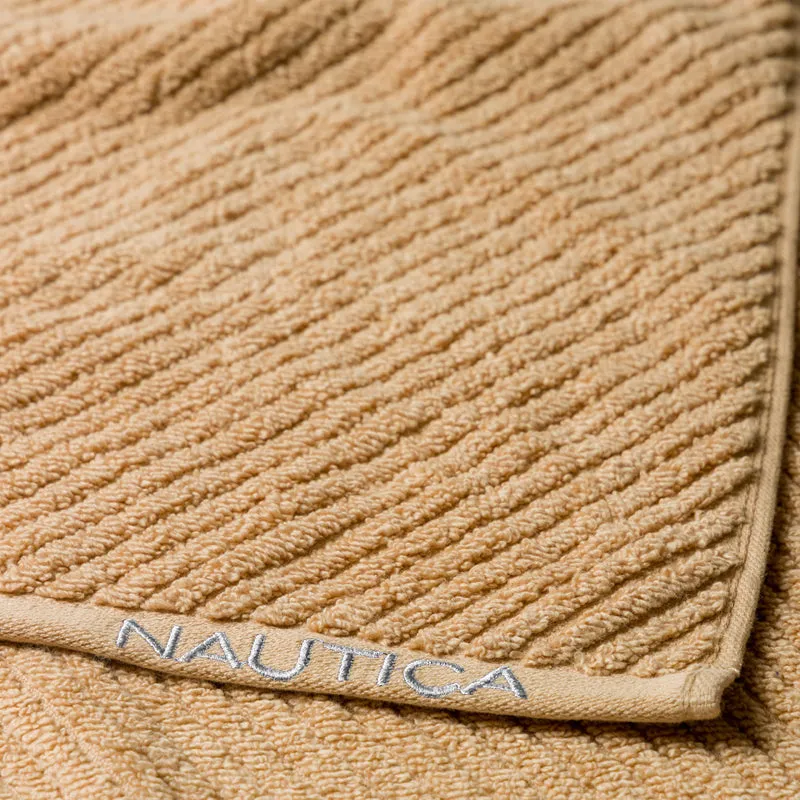 Nautica Riviera Bath Towel - Beige media 6
