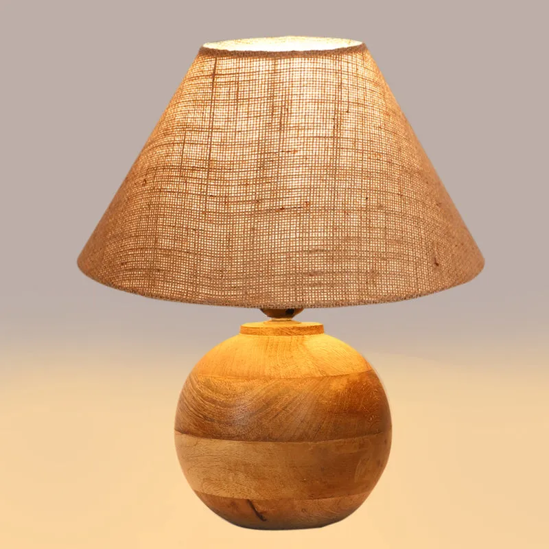 Sienna II Orb Jute Table Lamp - Beige,Brown media 4