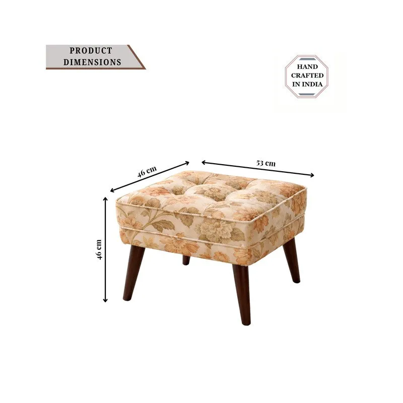 CosyBloom Teak Wood Ottomans & Pouffe media 7