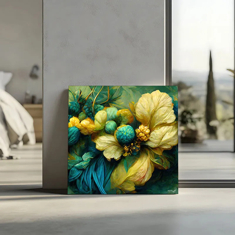 Fantasy Flora II Wall Painting media 5