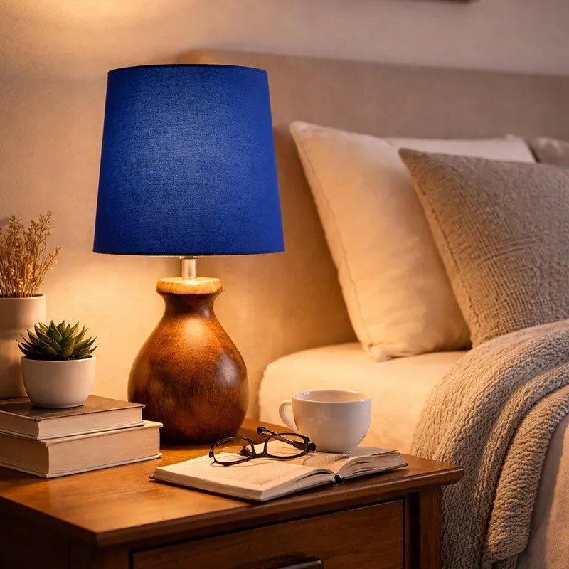 BlueMinima Wooden Table Lamp media 3