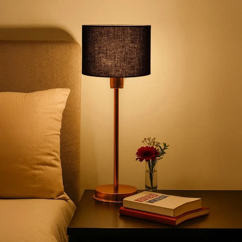 Kavira Eron Metal Table Lamp - Black media 1