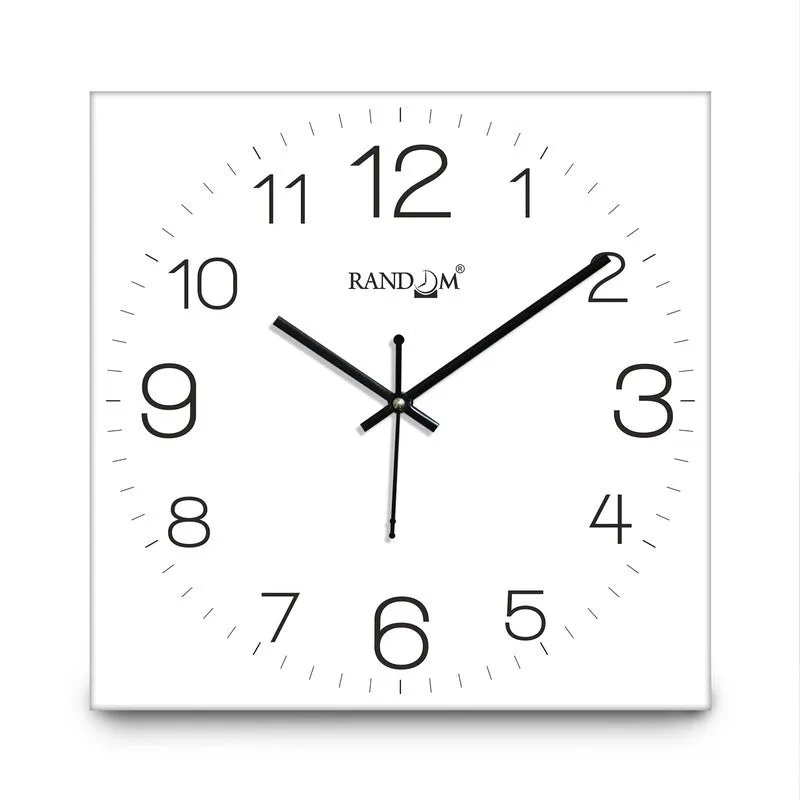 Elqen Analog Wall Clock - White media 3