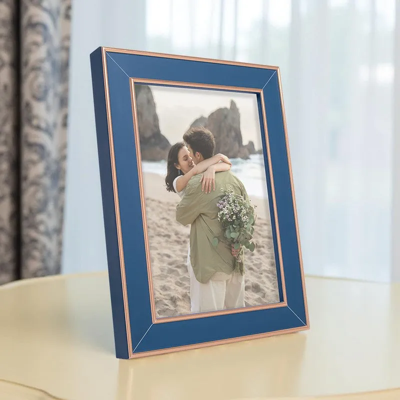 Snip Photo Frame - Blue & Gold media 3
