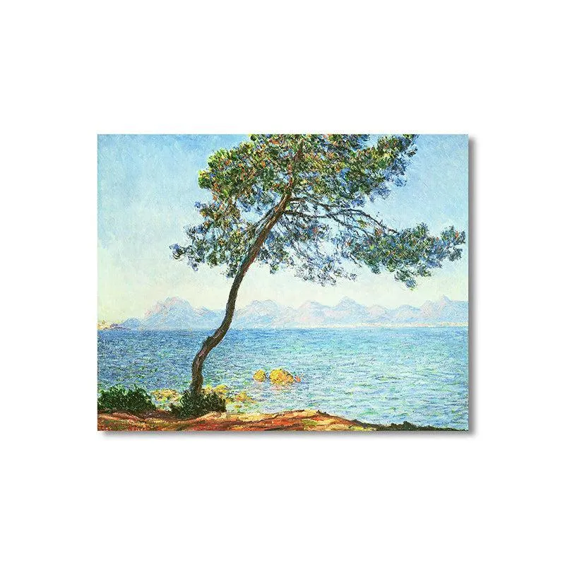 Tranquil Shore Canvas Wall Painting media 3