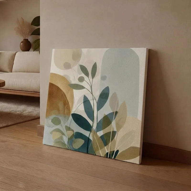 Leafy Whisper Canvas Wall Art media 1