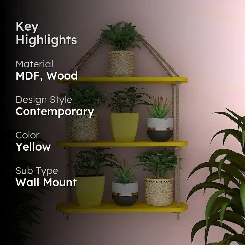 Hue Harbor (MDF,Wood) Shelves media 2