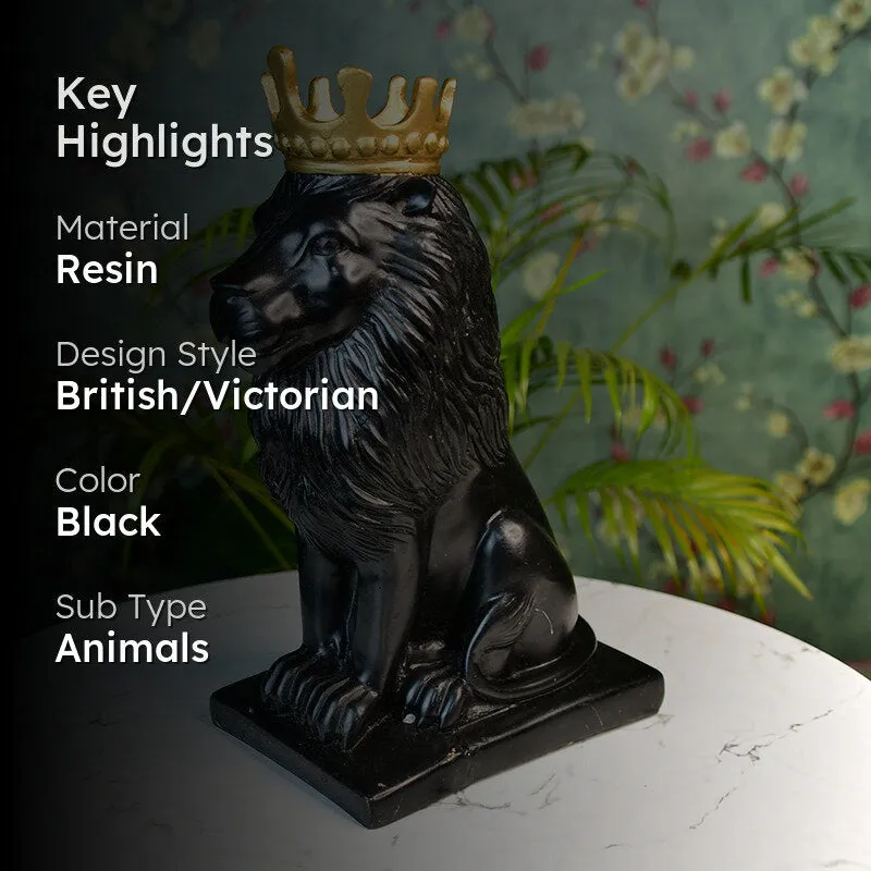 Leo Crown Showpiece - Black media 2