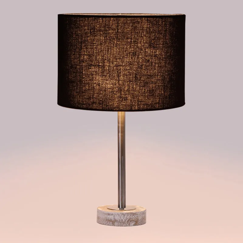 Cotin I Rodin Wooden Table Lamp - Black,Silver,White media 5