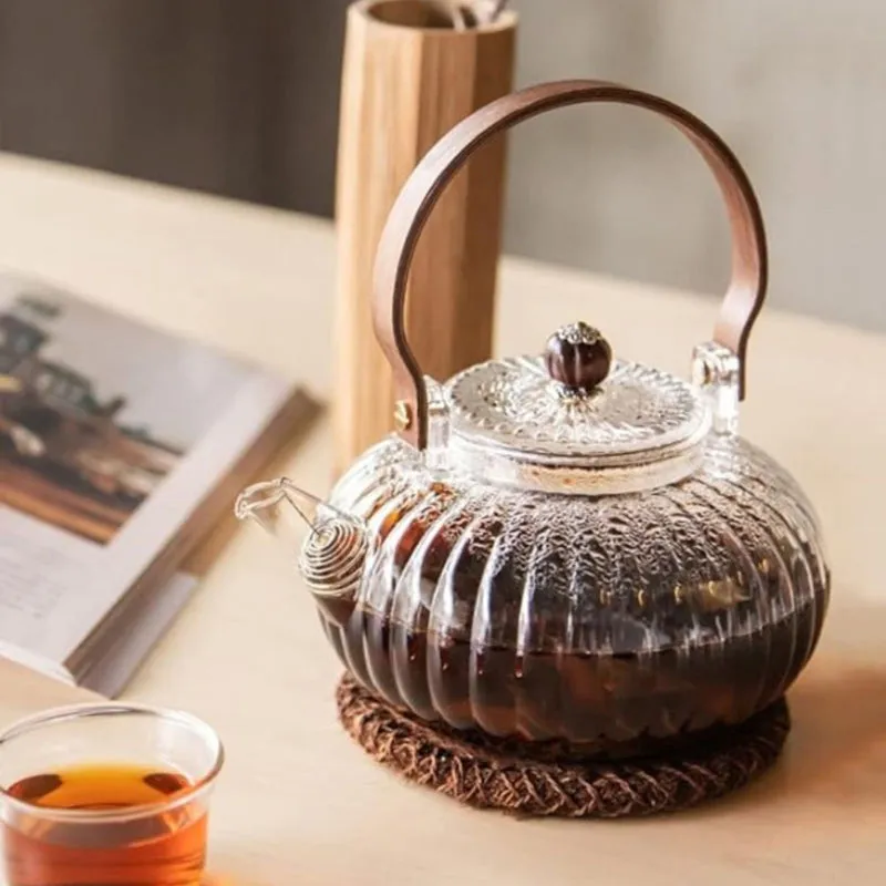 Resivio Borosilicate Glass Tea Pot - 900 mL media 3