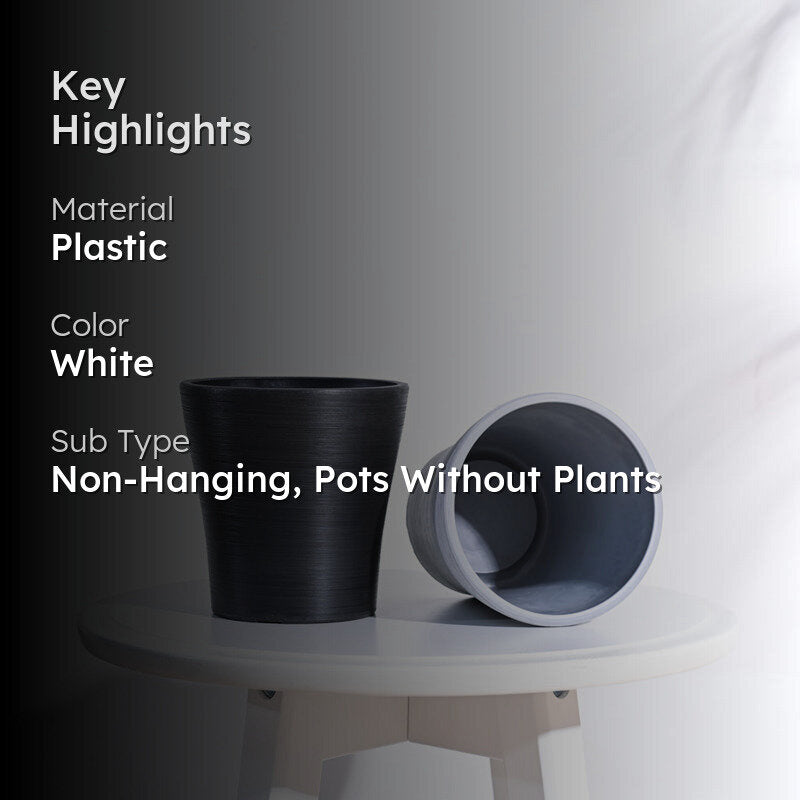 UGAOO Tivoli Planter for Home & Balcony Garden- White media 2