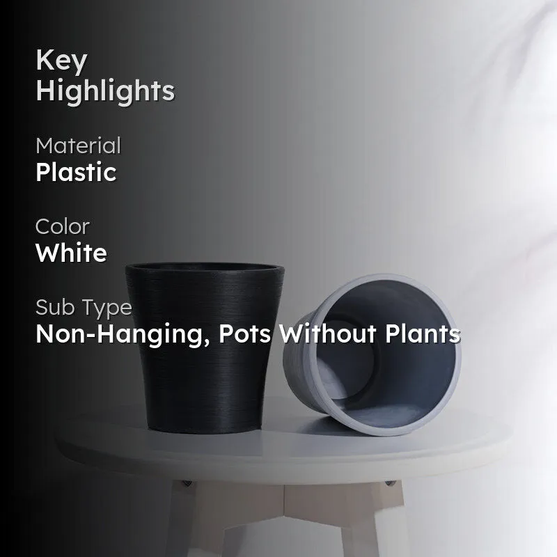 UGAOO Tivoli Planter for Home & Balcony Garden- White media 2