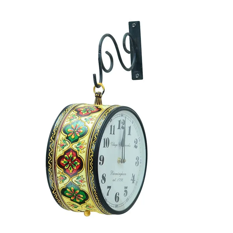 Railway Station Heritage Metal Wall Clock media 4