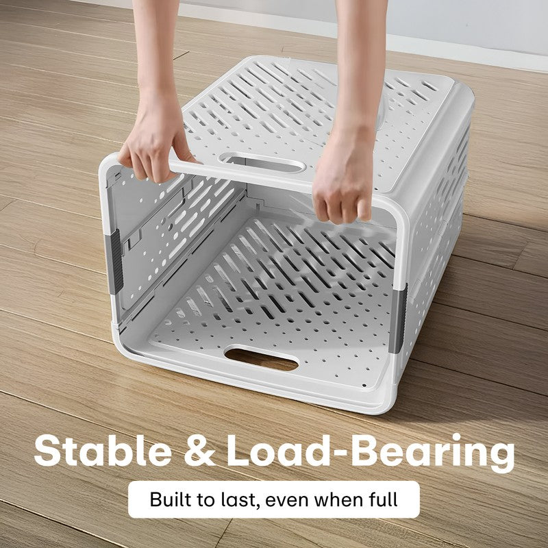 Rioware FreshFlow Laundry Basket - White media 8
