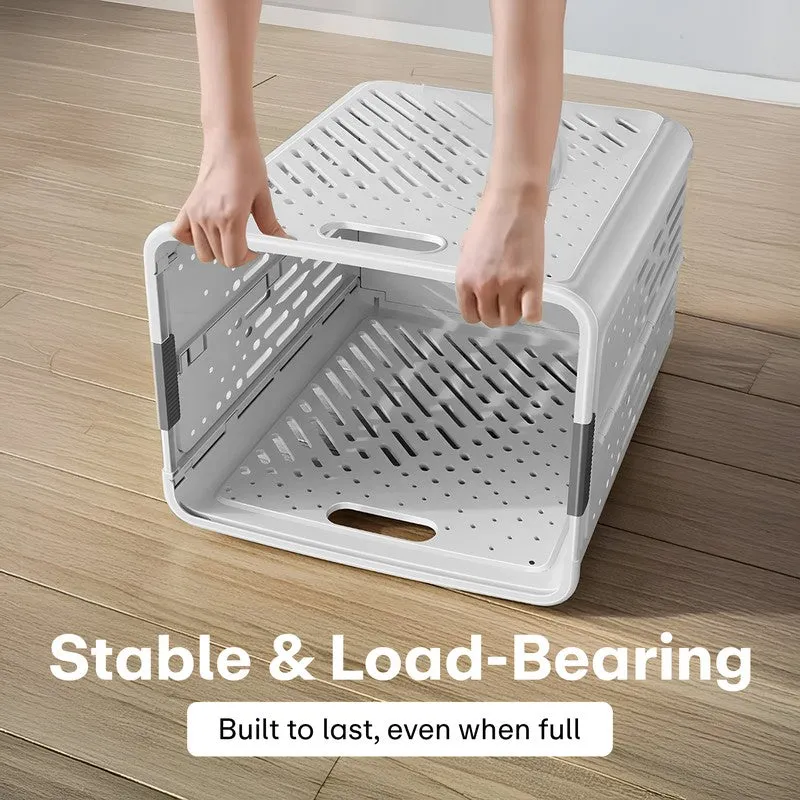 Rioware FreshFlow Laundry Basket - White media 8