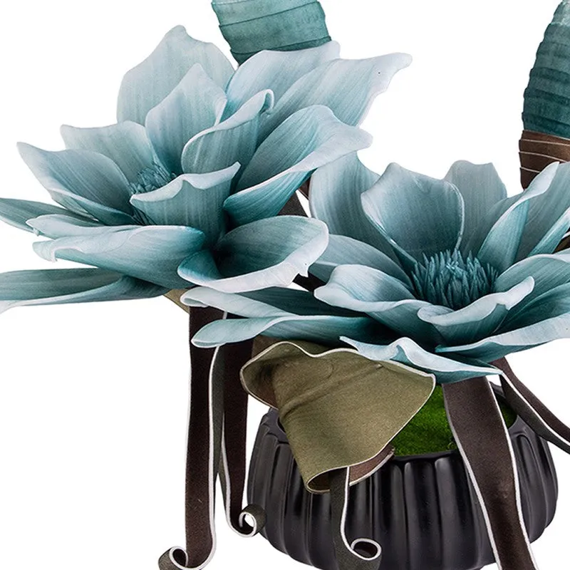 AarviDecor Ocean Mist Foam Artificial Flowers media 7