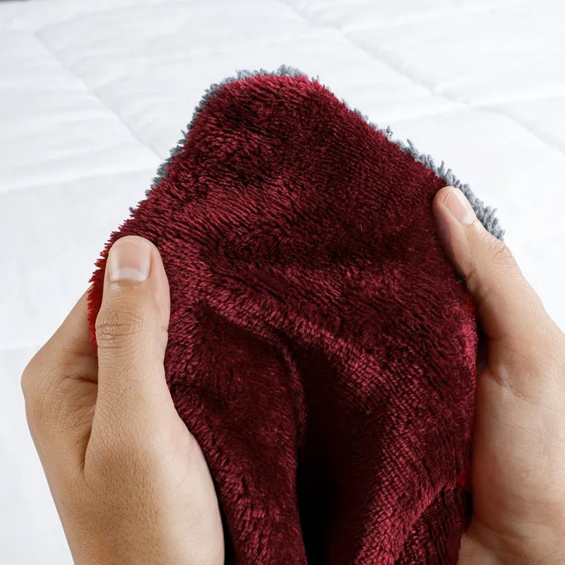 Casselle Reversible Blanket - Maroon media 4