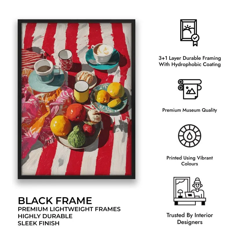 Tableya Canvas Wall Painting With Black Frame media 7