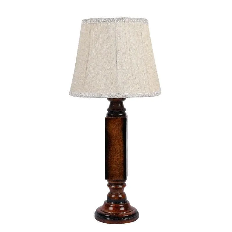 Roda Raul Fabric Table Lamp - Beige,Brown media 4