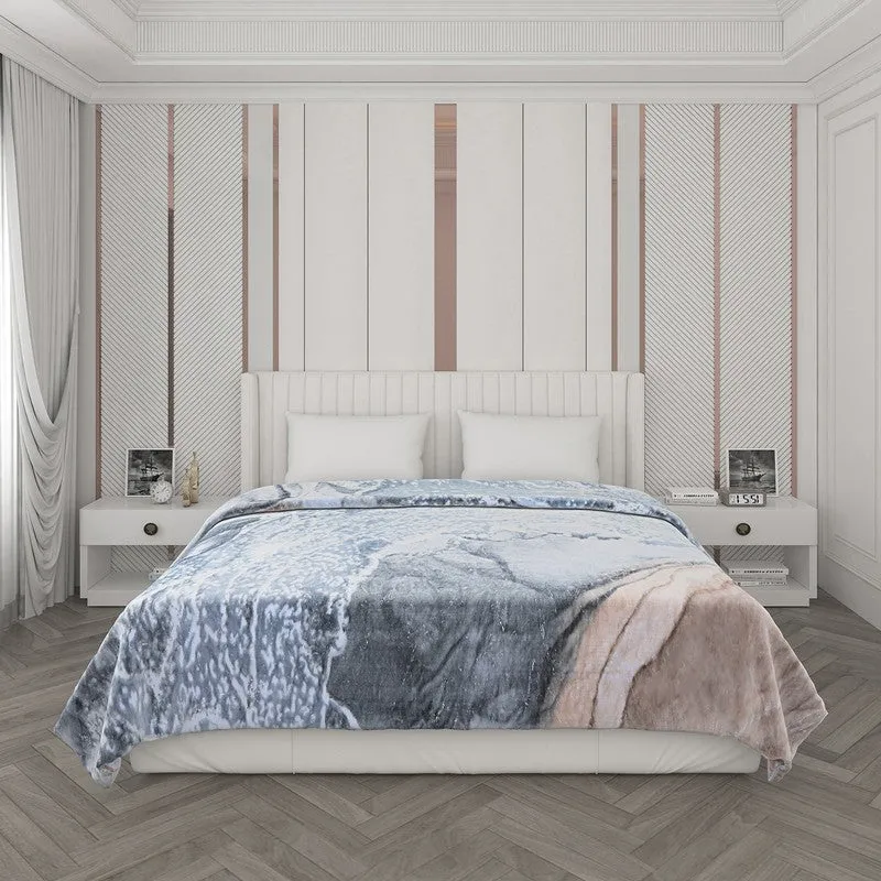 Monte Carlo Ocean Whisper Blanket - 600 GSM media 3
